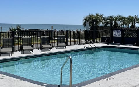 Condo, 2 Queen Beds, Kitchenette, Oceanfront (BP Queen Studio) | Outdoor pool