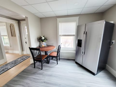 Kitchen off of the entry