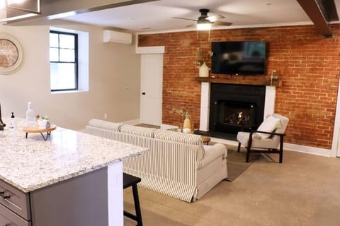 Open Concept Living and Kitchen