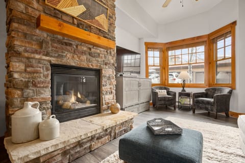 Gas Fireplace and Extra Seating