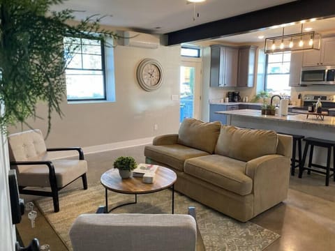 Main living with pullout sofa