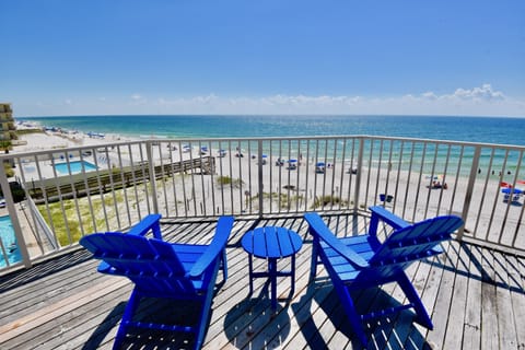 Sandpiper Private Corner Deck off Master Bedroom