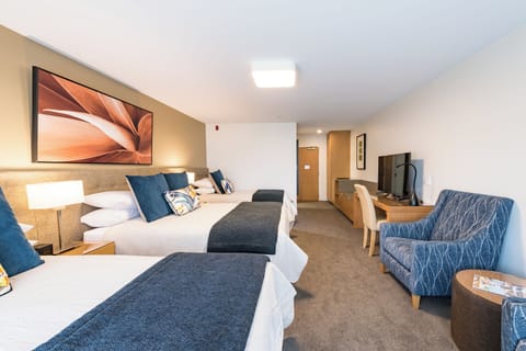 Superior Triple Room | Desk, blackout drapes, iron/ironing board, free WiFi