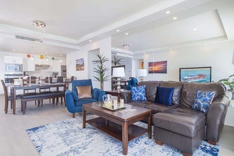 Living room and dinning area