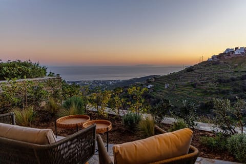 amazing view from the balcony 
