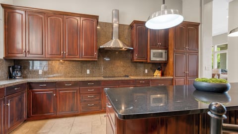 Kitchen on main level