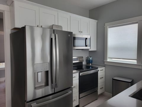 Fully stocked kitchen