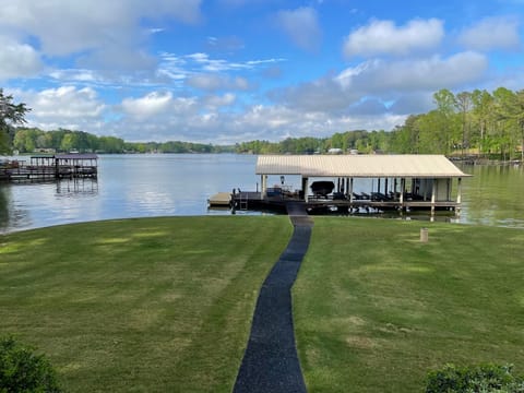View from screened in porch