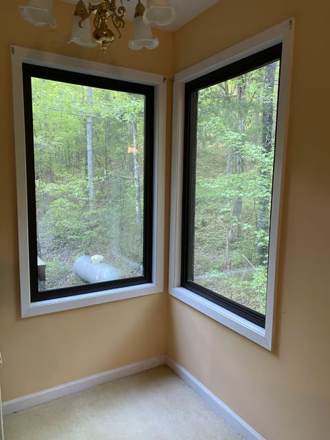 Upstairs view is breathtaking.