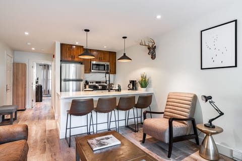 Open layout and beautiful interior design.