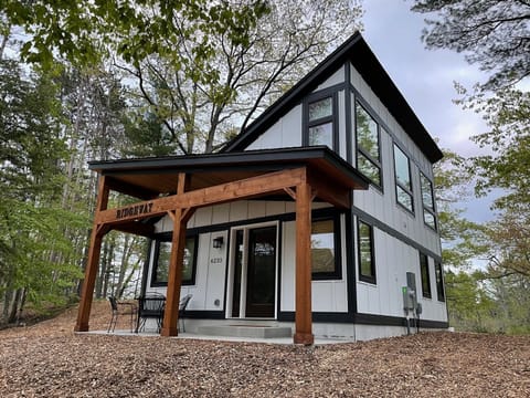 Ridge Way is the grand entrance to Cranberry ridge with a stunning front porch.