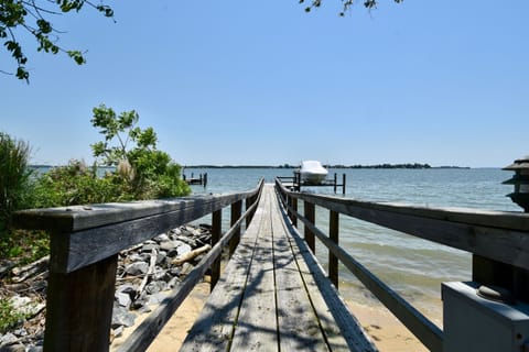 Dock on the Tred Avon River
