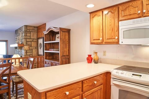 Visit with your guests while you cook with this open floor plan.