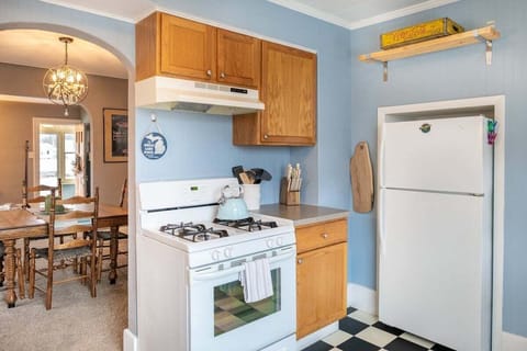 Kitchen is fully stocked for meal prep