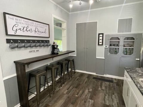 Fully stocked kitchen