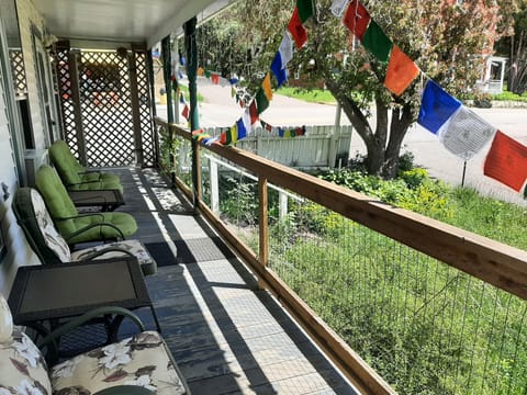 Covered Porch For Relaxing