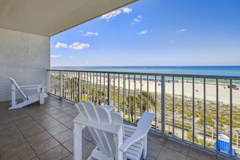 Furnished Gulf Front Balcony