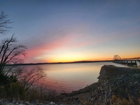 The view by the bridge a guest took. 