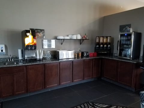 Free buffet breakfast