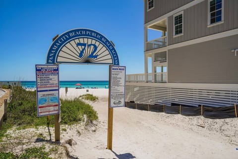 Beach access right across the street. 