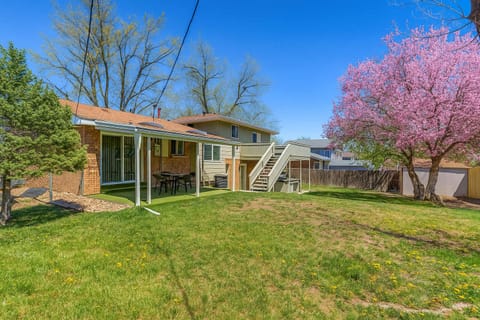 Spacious yard for outdoor fun