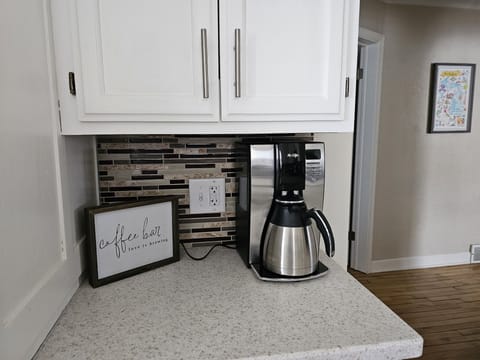 Full sized coffee maker