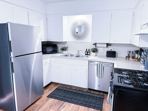 Bright & Open Kitchen featuring all of the major Appliances & Cooking Essentials