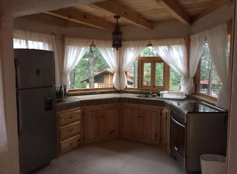 GRANDE 16 PERSONAS | Private kitchen | Fridge, microwave, dining tables