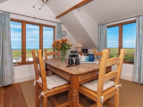 Dining Area | Lighthouse Watch, Strumble Head, Pembrokeshire Coast National Park