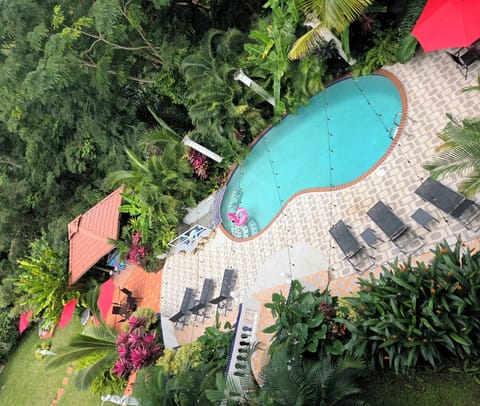 Tropical summer vibes! Private use of charcoal BBQ and pool, bluetooth speaker in the gazebo included!