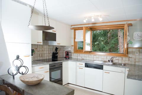 Kitchen with a dishwasher