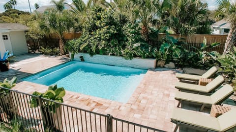 Private Tropical Oasis
Slip into your private pool surrounded by lush tropical landscaping. Whether you're swimming, lounging in the sun or enjoying a quiet evening under the palms, this is your own tropical retreat. 