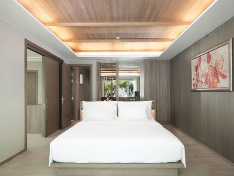 Villa, Private Pool, Sea View (BAR noise 8PM - 2AM) | Premium bedding, minibar, in-room safe, desk