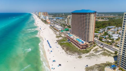 Enjoy all the beauty of the Emerald Coast from the beach, pool deck, or balcony.
