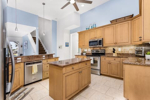 Vacation rental with full kitchen