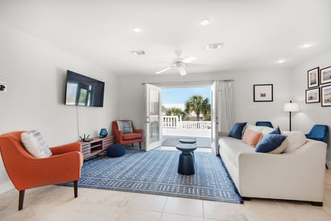 Living room with balcony access