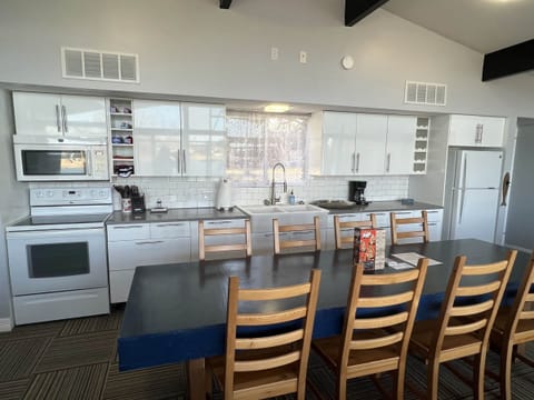 Kitchen and dining table