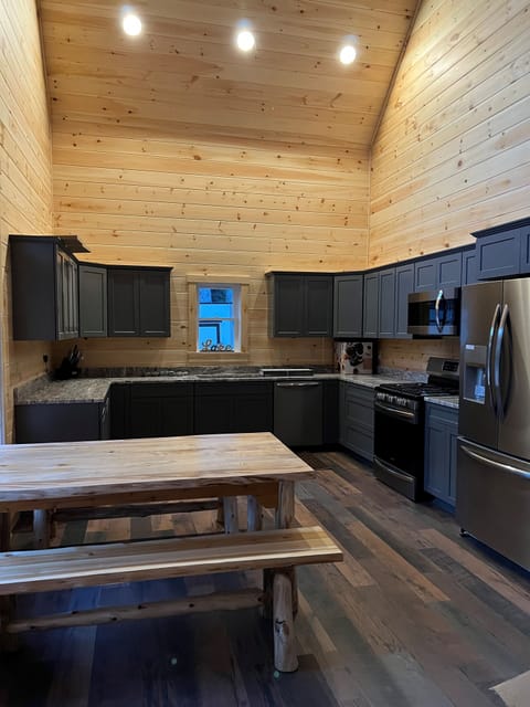 Kitchen fully stocked