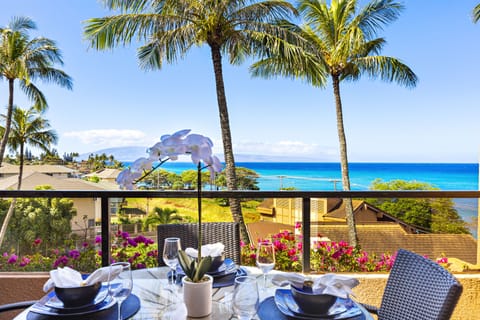 Dine with a front-row seat to paradise, featuring uninterrupted ocean views, vibrant tropical flowers, and fresh island breezes for a truly memorable experience.