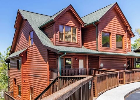 Experience mountain magic in our rustic log cabin with breathtaking views and warm charm!