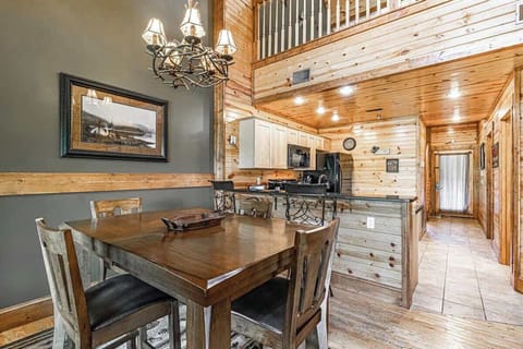 We love our open concept kitchen & dining areas - plenty of room for socializing, snacking and enjoying each other's company!