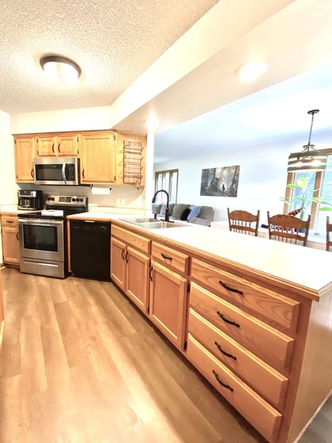 (The coffee maker requires Keurig Pods)