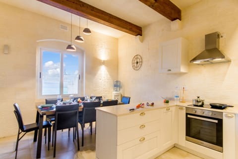 Kitchen and dining area