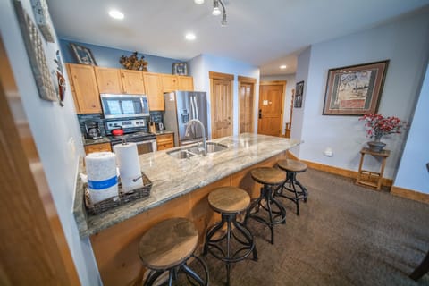 Convenient bar stool seating