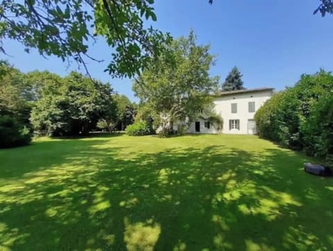 View of house from garden