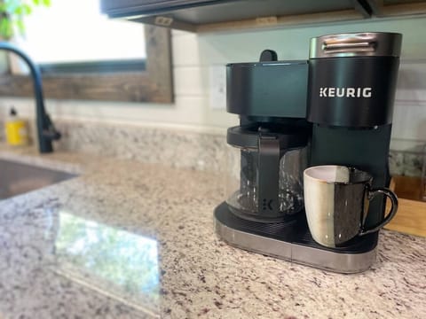 Pour a whole pot or just a cup, then sit out and enjoy the water. 