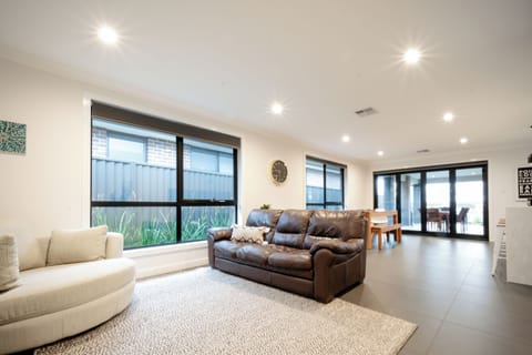 Comfy open plan living area