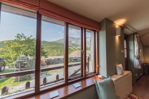 View of Coniston Old Man from Slater Bob's sun room