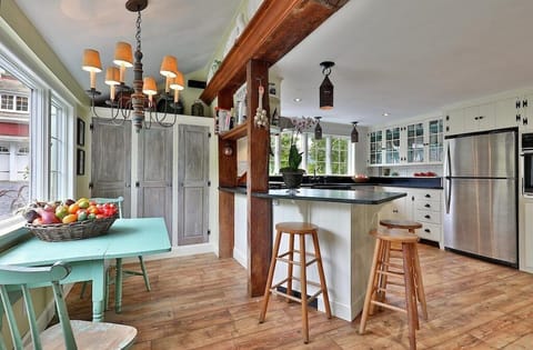 Chef's KitchenCommercial Viking RangeCustom Coffee Station 