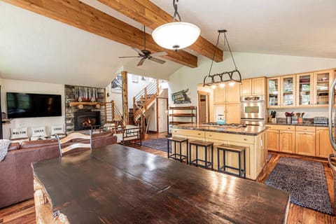 Our open-concept heart of the home is designed for the big moments—and the quiet ones in between.